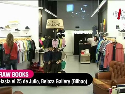Raw books. Rock, moda y libros en el Belaza Gallery de Bilbo