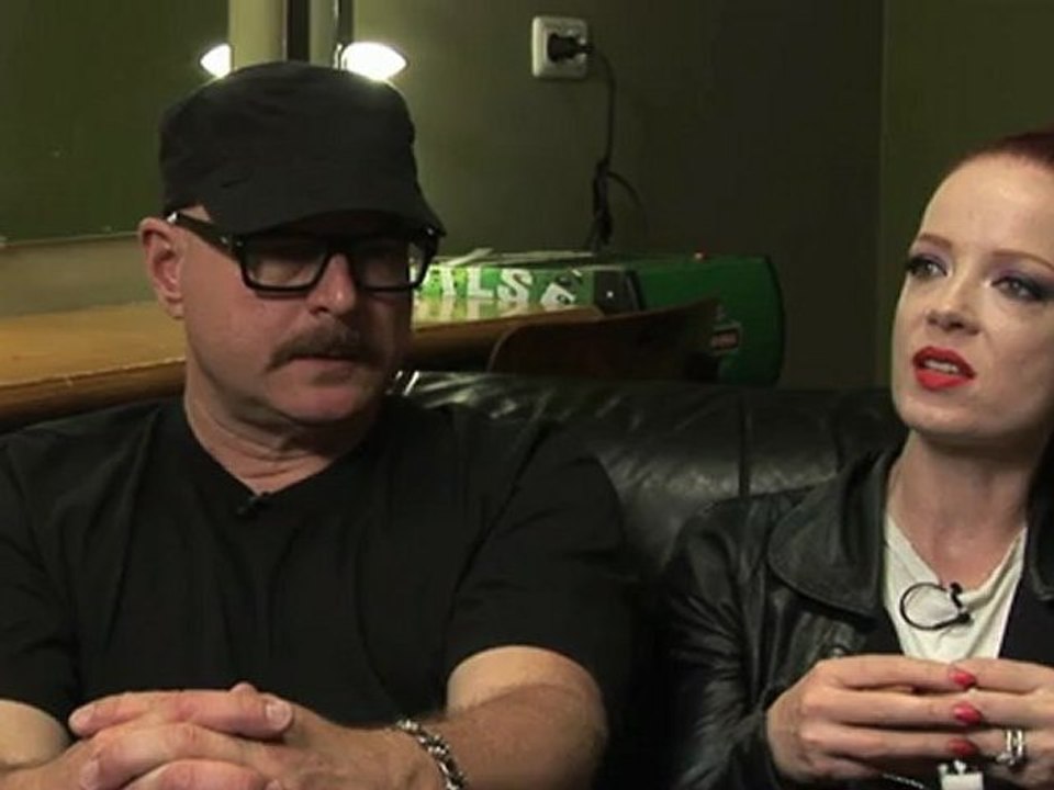 Garbage interview - Shirley Manson and Steve Marker (part 1)