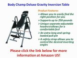 [REVIEW] Body Champ Deluxe Gravity Inversion Table