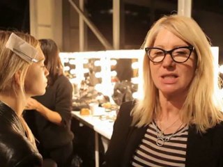 Backstage at Marios Schwab Autumn Winter 2012 I GRAZIA