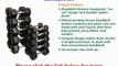 Body Solid SDRS550 5-50-Pound Rubber Hex Dumbbell Set
