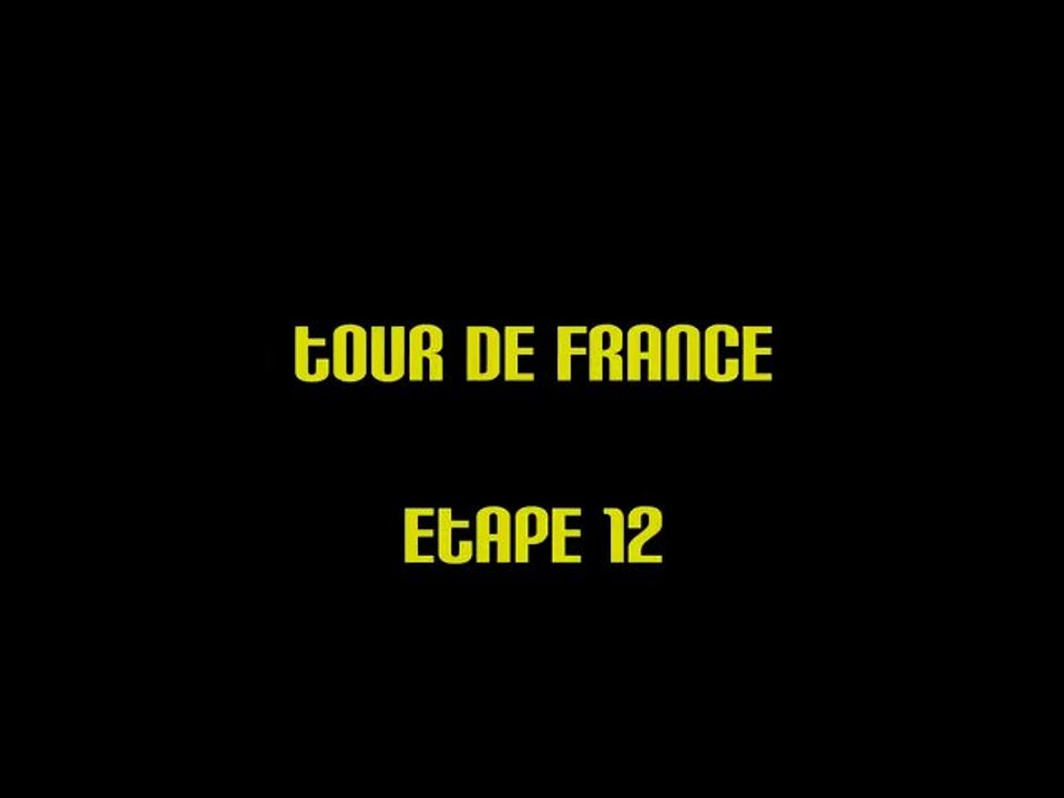 Tour de France 2008 " etape 12 "