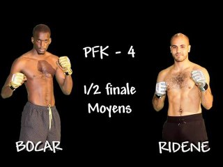 Bocar vs Ridène - Demi-finale des Moyens - Pro Fight Karate 4