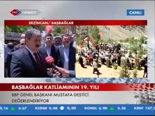 Başbağlar Köyü 19.Anma Törenleri -TRT1 haber canlı yayın