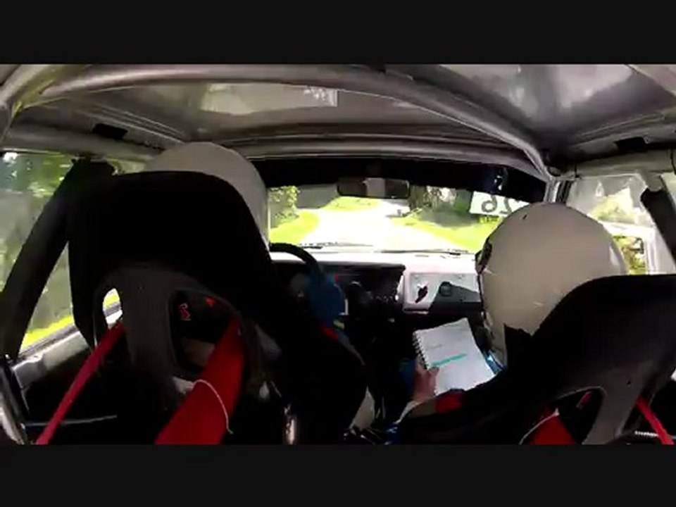 Rallye du Sidobre 2012 es5  équipage Biau/Depaule R11 turbo