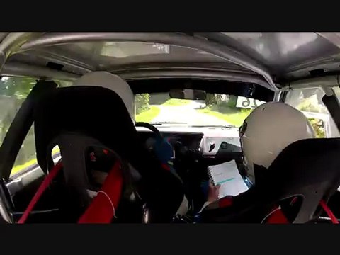 Rallye du Sidobre 2012 es5 équipage Biau/Depaule R11 turbo