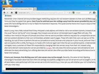 Entführt Ihr Provider Ihre DNS Anfragen?