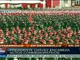 Venezuela es independiente gracias a sus militares: Chávez