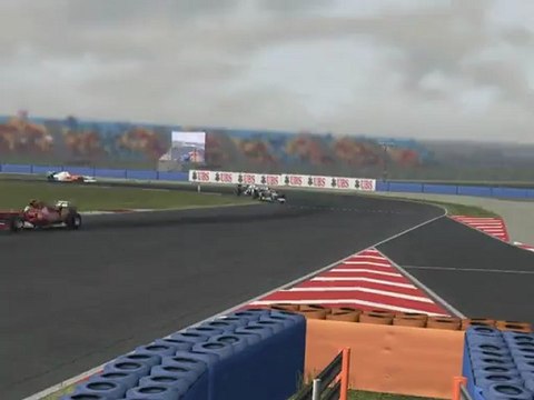 F1 2011 - GP de Turquie - Kier (moi) vs Barrichello (1)