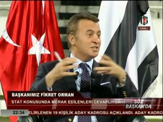 Fikret Orman : "Sanki bir yere zorla girme pozisyonu yaratildi."