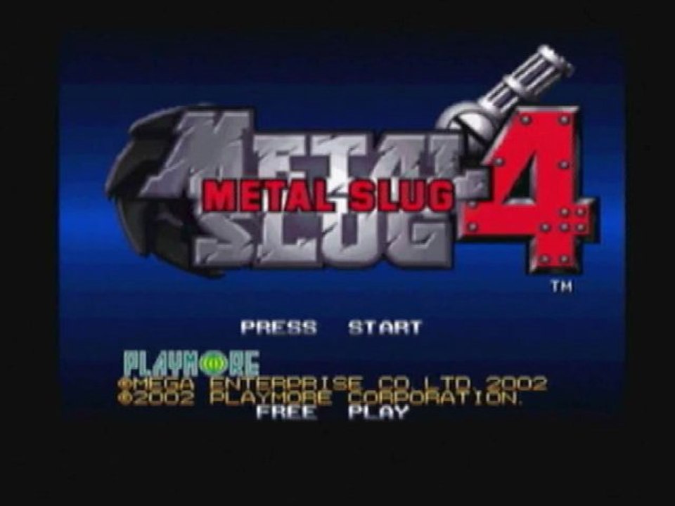 Walkthrough : metal slug 4
