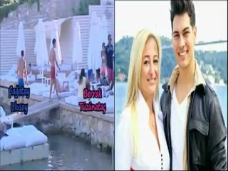 Berrak Tüzünataç ve Çağatay Ulusoy Çeşme'de yakalandı