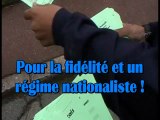 Tractage et collage nationalistes du Renouveau français Yvelines