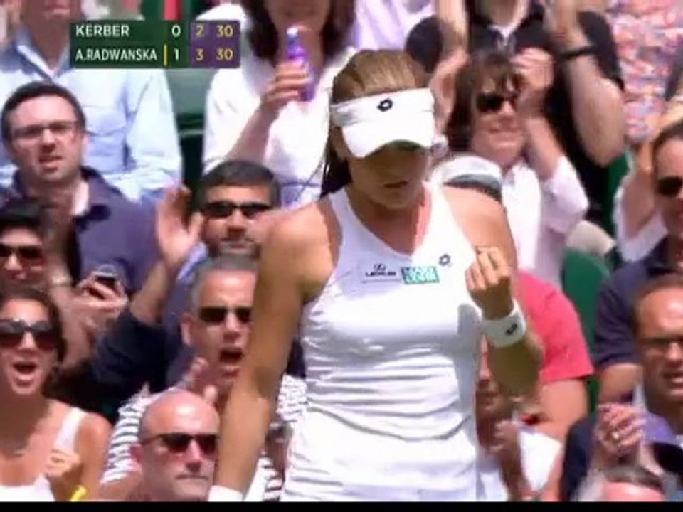 WIMBLEDON 2012 - 1/2 Finales Simples Dames