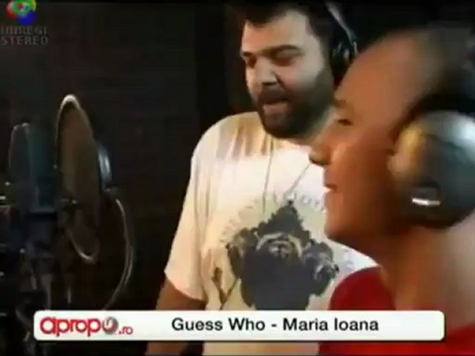 Live Guess Who si Grasu XXL - Maria Ioana