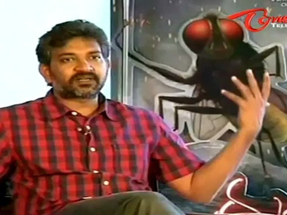 Tollywood Ace Director Rajamouli Interview about Eega - 01