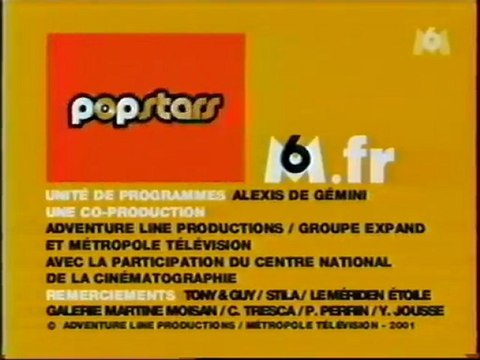 Extrait De L'emission Popstars 2001 M6
