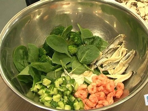 Cuisine : Recette diététique de salade composée