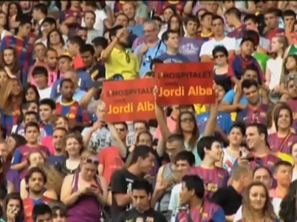Barca stellt jordi alba vor