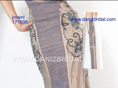 Jovani 171696 Beaded Embroidered Evening Gown