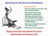 Spirit Esprit EL-355 20-Inch Stride Elliptical