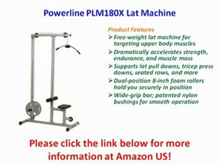 NEW Powerline PLM180X Lat Machine