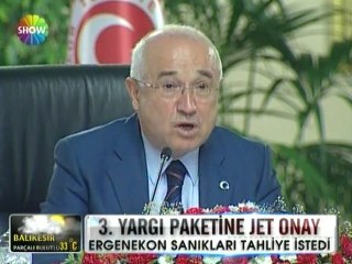 3. yargı paketine jet onay - 05 haziran 2012
