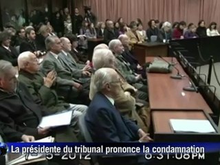 Vols de bébés en Argentine: lourde peine pour Jorge Videla