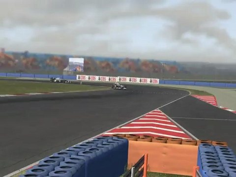 F1 2011 - GP de Turquie - Finish + Kier vs Barrichello (4)
