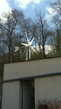 éolienne domestique pour particulier EOL5 1500W Energies Renouvelables Habitat ERH 77