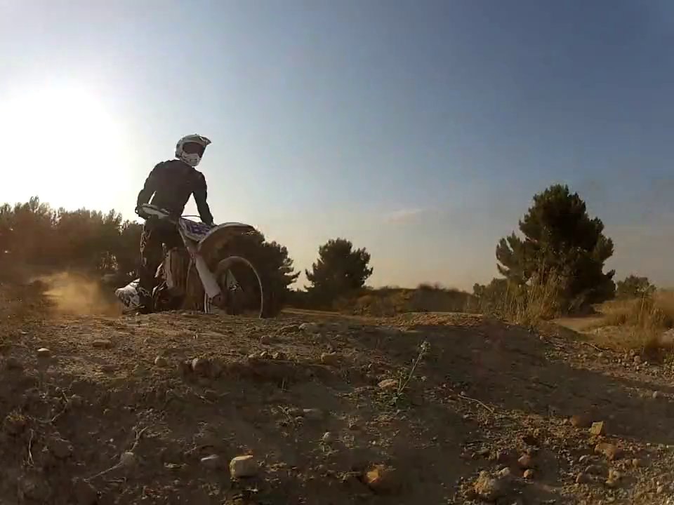 Supercross 250 YZF test