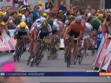 Le Tour de France au départ d'Epernay