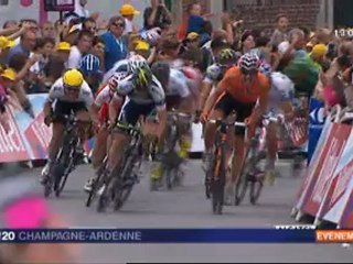 Le Tour de France au départ d'Epernay