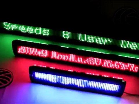 Rótulos electrónicos de LEDs de la marca DisplayMatic, distribuidor cartelledes