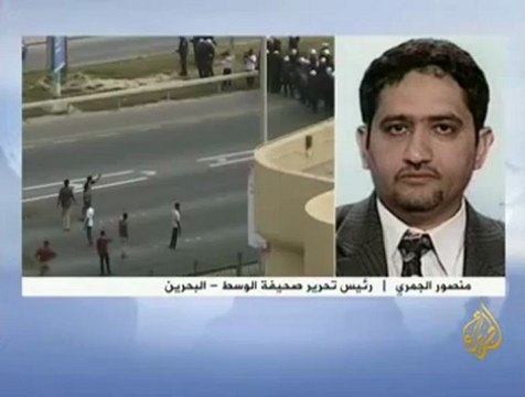 مواجهات عنيفة بين قوات الامن ومتظاهرين في البحرين