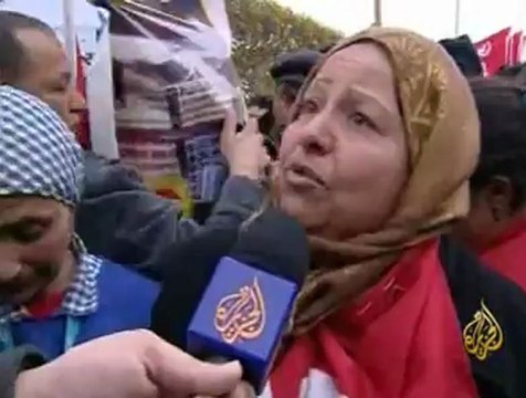 إعتصام موظفي وعمال مطار المنستير