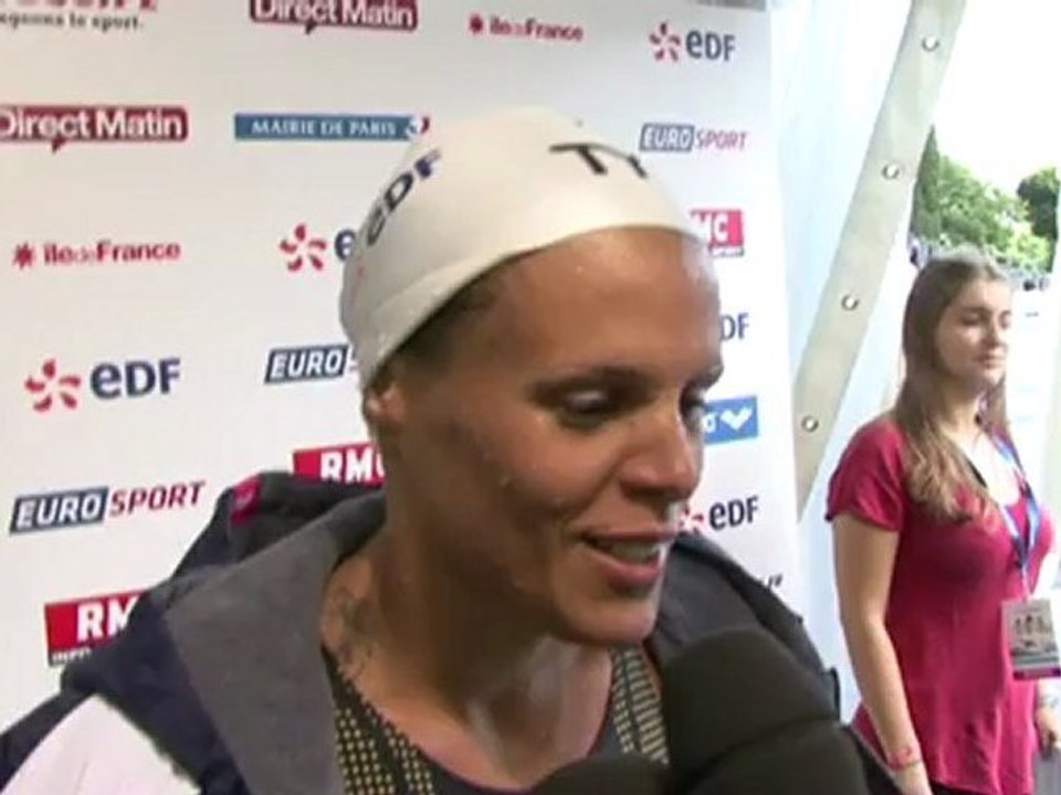 Open EDF 2012 - Réactions de Florent et Laure Manaudou