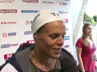 Open EDF 2012 - Réactions de Florent et Laure Manaudou