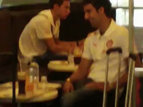 Ο Νίκολα Γκουλάν μαζί με τους Μάρκο Πάντελιτς και Λιούμπομιρ Φέισα