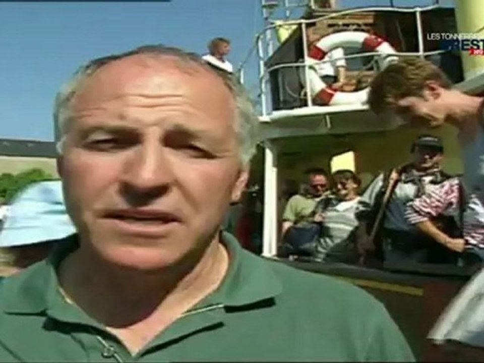 Les Tonnerres de Brest 2012 : Brest'96 : la régate entre Brest et Douarnenez