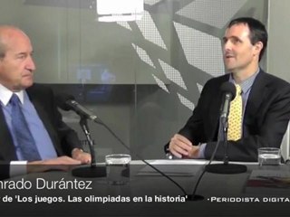 Entrevista a Conrado Durántez autor de 'Los juegos. Las olimpiadas en la historia'. 6 julio 2012