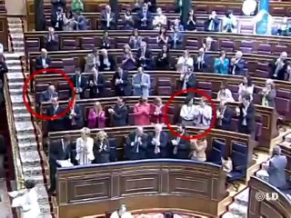 El "enfado" de los ex ministros en el Congreso