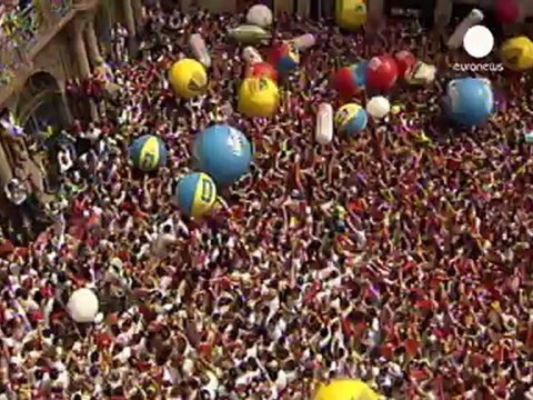 Spagna: al via le corse dei tori di San Firmino