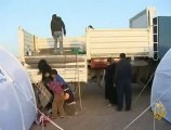 نزوح الأسر الليبية إلى تونس هربا من الحرب