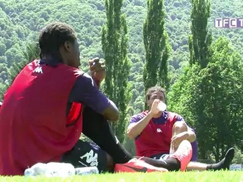 Stage de Luchon : Jonathan Zebina nommé capitaine du TFC