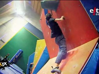 Boulderra. Eskaladaren beste alderdia. KTX