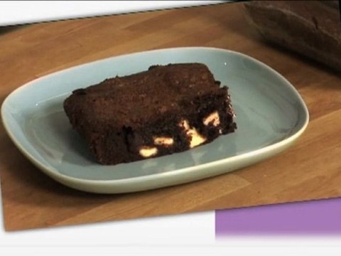Repas divin 10 : Brownie chocolat blanc et gingembre confit