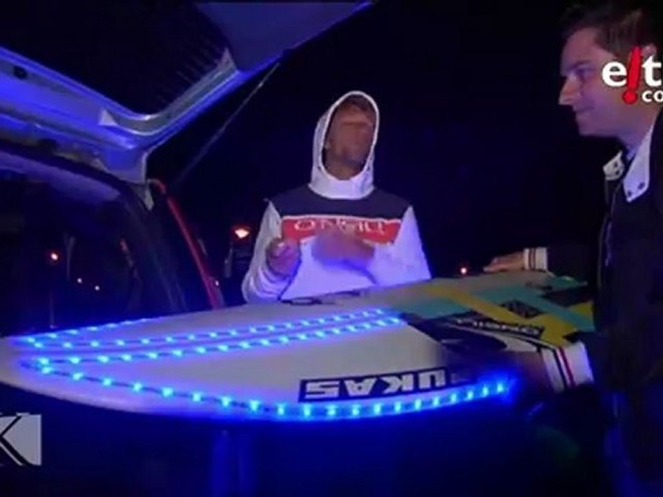 Surf de Nuit en Biarritz-Anglet. O´Neill Night Surf 2010.