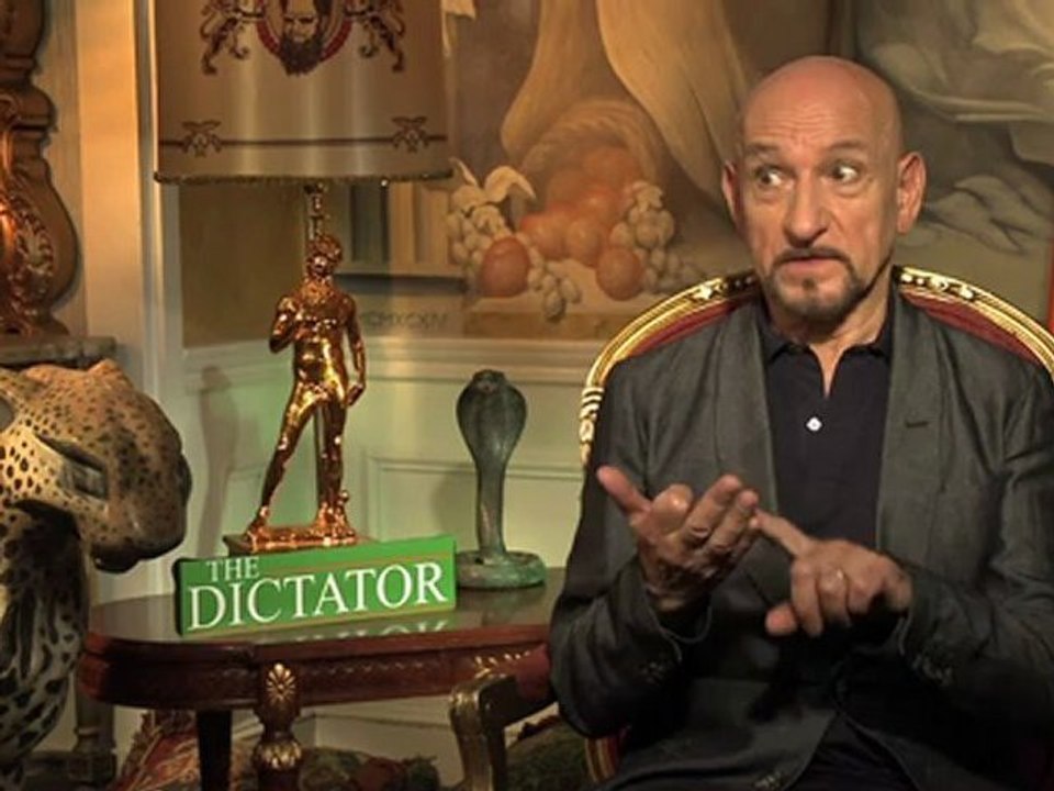 Entrevista con Ben Kingsley por su papel en "El Dictador"