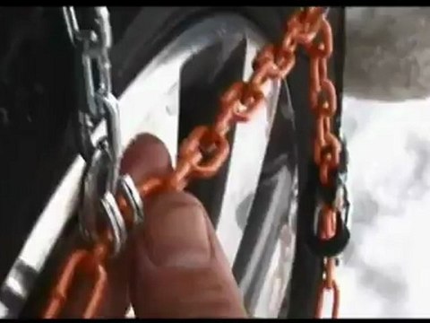 POLAIRE XP9 : passager Snow Chain fiting - Chaine à neige tourisme montage